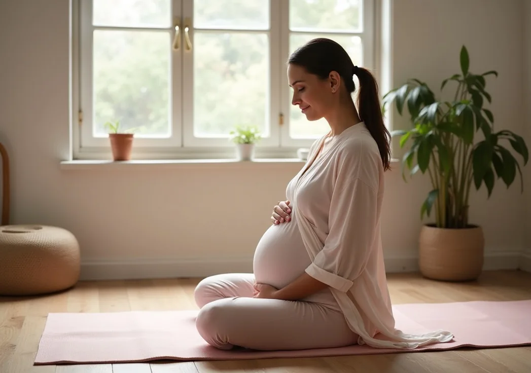 Maternity yoga studio peaceful environment sessions